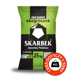 Groszek plus- EKOGROSZEK Skarbek KWK Bobrek 28,00- 30,00 Mj- pakowany na kopalni (1 paleta= 1000 kg)